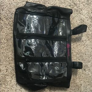 Black Clear Panel Backpack